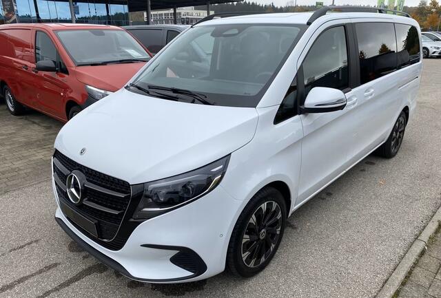 Mercedes-Benz V-KLASSE 300 L2 Benzine Grijs Kenteken EL. Schuifdeuren Distronic LED 18 Inch Stuurverwarming Stoelverwarming