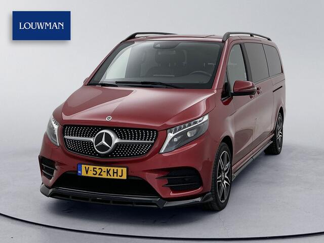 Mercedes-Benz V-KLASSE 250d DC L3 AMG 4-Matic Maxton Spoilers Hyacinth Red metallic Dubbele Cabine Leder Dubbele Schuifdeur Lane Assist