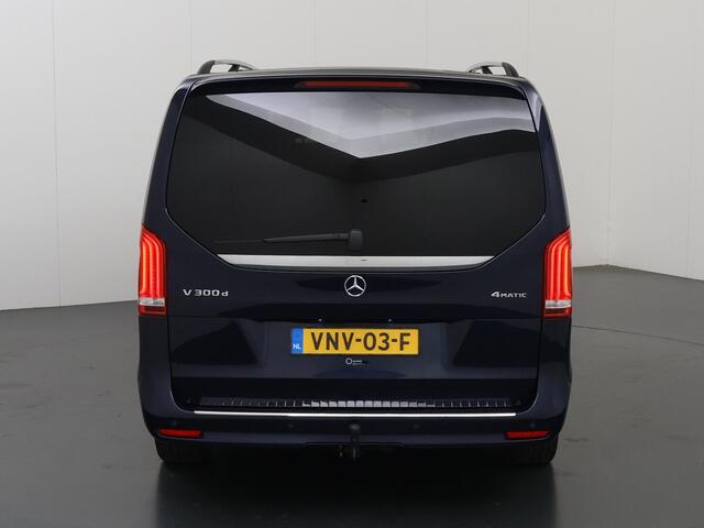 Mercedes-Benz V-KLASSE 300d | 4-MATIC | XL L3 | AMG | DUBBELE CABINE | DISTRONIC PLUS | BURMESTER SOUND | SCHUIFDEUR L+R | 360° CAMERA | AFN. TREKHAAK 2500KG. | ELK. VERSTELBARE STOELEN |
