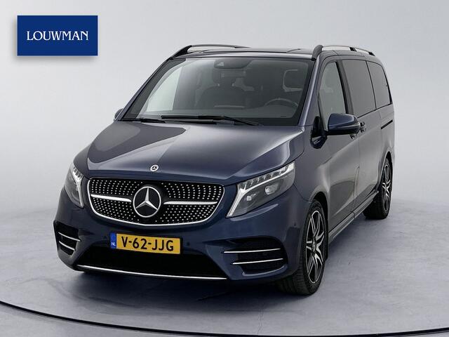 Mercedes-Benz V-KLASSE 250d Lang DC AMG Line Elektr schuifdeuren Dubbele cabine Leder Trekhaak Afneembaar