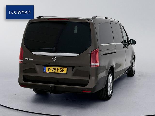 Mercedes-Benz V-KLASSE 220d Lang DC Leder Dubbele cabine Camera Led Trekhaak Camera