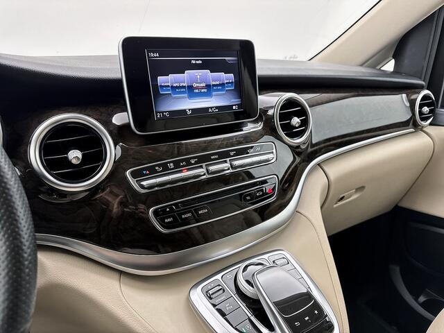 Mercedes-Benz V-KLASSE 220d Lang DC Leder Dubbele cabine Camera Led Trekhaak Camera