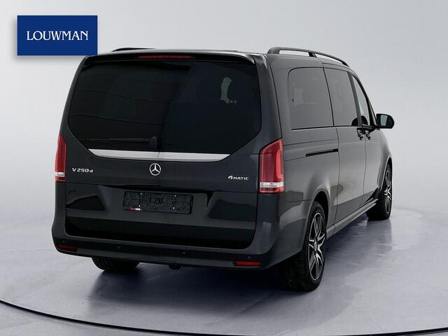 Mercedes-Benz V-KLASSE 250d 4-MATIC Extra-Lang AMG Dubbele Cabine Elektrische schuifdeuren Distronic Burmester Trekhaak afneembaar 2500kg