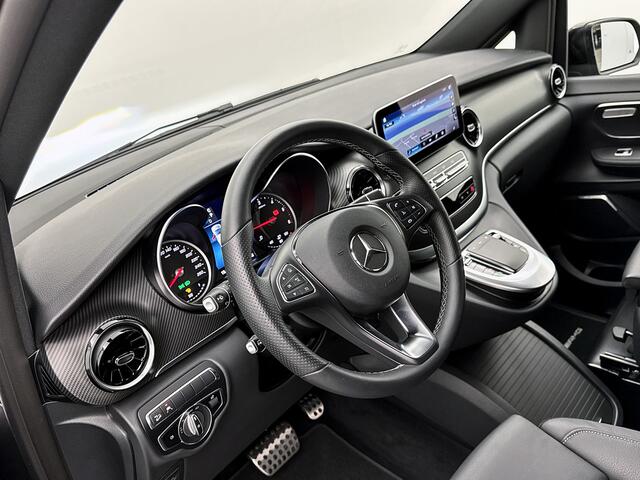 Mercedes-Benz V-KLASSE 250d 4-MATIC Extra-Lang AMG Dubbele Cabine Elektrische schuifdeuren Distronic Burmester Trekhaak afneembaar 2500kg