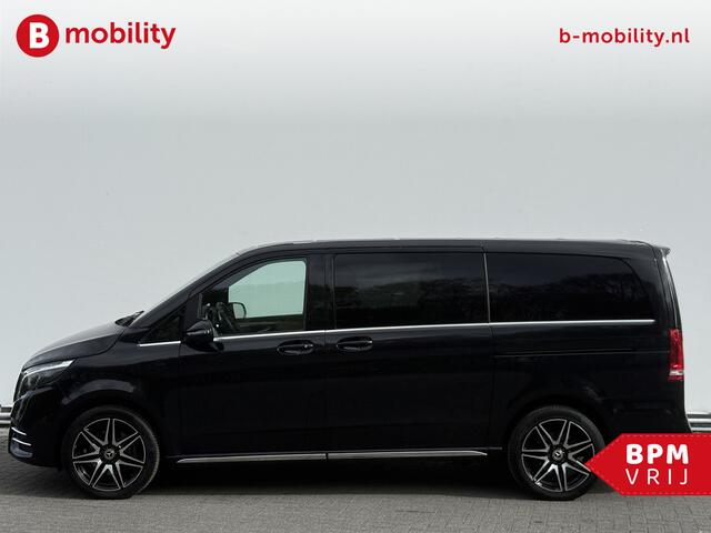 Mercedes-Benz V-KLASSE 300d Lang DC Avantgarde AMG Line 2X Schuifdeur Leer 25.000KM! | 360 Camera | Apple CarPlay | Cruise Control | DAB Audio