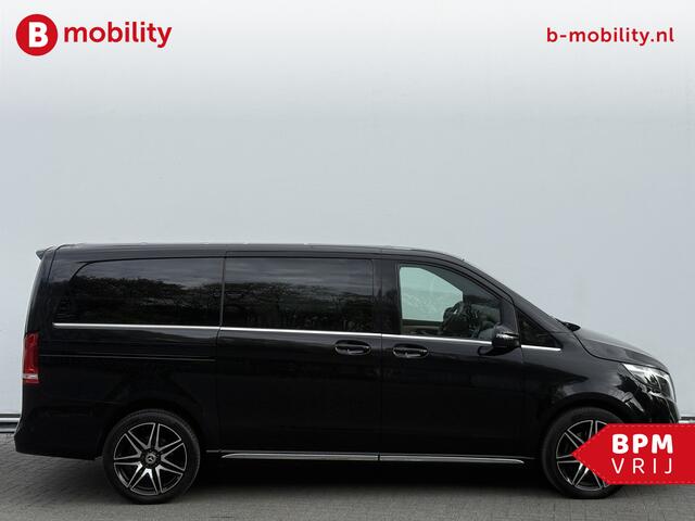 Mercedes-Benz V-KLASSE 300d Lang DC Avantgarde AMG Line 2X Schuifdeur Leer 25.000KM! | 360 Camera | Apple CarPlay | Cruise Control | DAB Audio