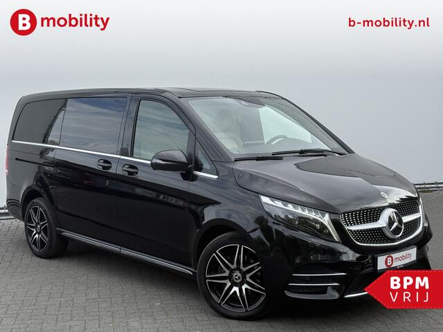 Mercedes-Benz V-KLASSE 300d Lang DC Avantgarde AMG Line 2X Schuifdeur Leer 25.000KM! | 360 Camera | Apple CarPlay | Cruise Control | DAB Audio