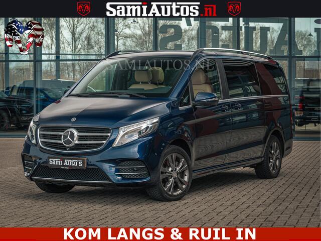 Mercedes-Benz V-KLASSE AMG VIP PURE LUXE 6 PERSOONS | 4-MATIC | LANG | PANO DAK | EXCLUSIVE | ADAPTIVE CRUISE | ALCANTARA HEMEL | BURMESTER | 6 X STOELEN VERWARMD EN GEKOELD | ROYALE (CLASS) BEEN RUIMTE |