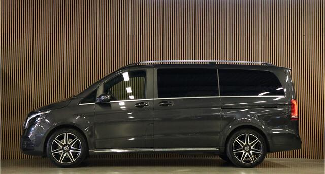 Mercedes-Benz V-KLASSE 300d DC | AMG | 4-Matic | 360 Camera | Stoelventilatie | CarPlay | Navigatie | Lederen bekleding | Elek schuifdeuren | LED koplampen | Elek achterklep | DAB