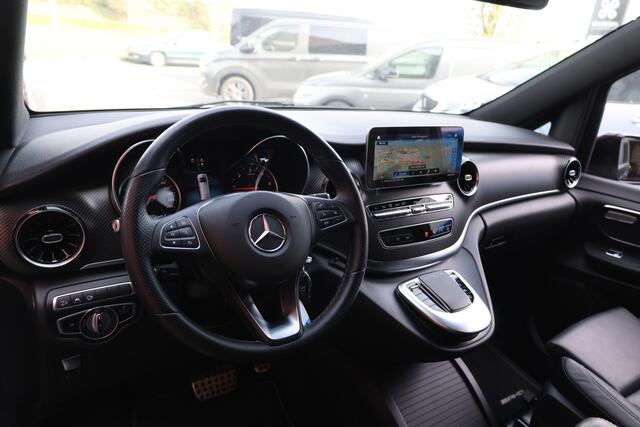 Mercedes-Benz V-KLASSE 300d DC | AMG | 4-Matic | 360 Camera | Stoelventilatie | CarPlay | Navigatie | Lederen bekleding | Elek schuifdeuren | LED koplampen | Elek achterklep | DAB