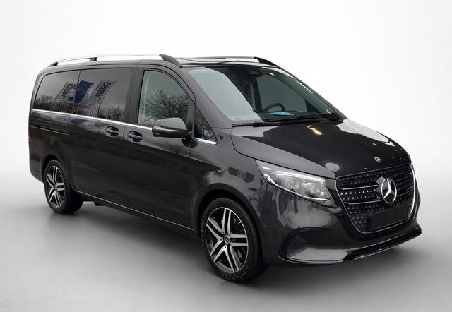 Mercedes-Benz V-KLASSE 250d L2 Avantgarde 7 personen Distronic Klaptafel EL. Schuifdeuren Burmester 360 Camera 19 Inch Stuurverwarming Stoelverwarming