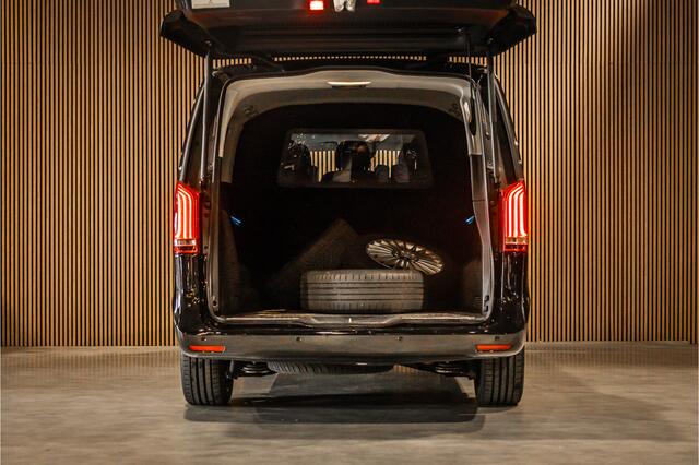 Mercedes-Benz V-KLASSE 220d Extra Lang DC | Elek schuifdeuren | Navigatie | Stoelverwarming | Lederen bekleding | PDC | Trekhaak | Cruise control | Nieuwe remmen rondom | Nieuwe APK