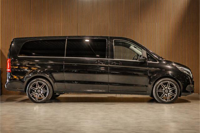 Mercedes-Benz V-KLASSE 220d Extra Lang DC | Elek schuifdeuren | Navigatie | Stoelverwarming | Lederen bekleding | PDC | Trekhaak | Cruise control | Nieuwe remmen rondom | Nieuwe APK