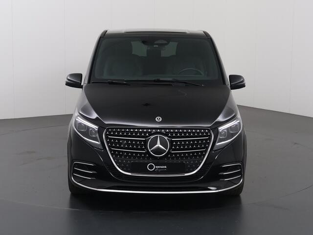 Mercedes-Benz V-KLASSE 300d | XL L3 | AMG | 4-MATIC | Dubbele Cabine | 360 CAMERA | DISTRONIC PLUS | LEDER ZWART "LUGANO" | ALARM | STOELVERWARMING | NAVIGATIE | CARPLAY | ANDROID AUTO | CLIMATE CONTROL | DAB+ | CERTIFIED
