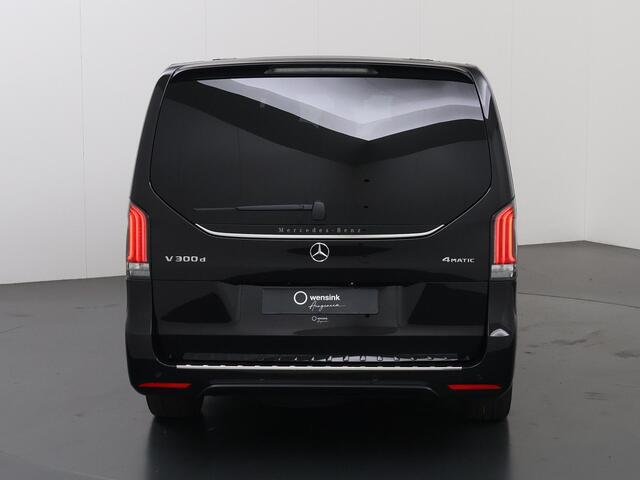 Mercedes-Benz V-KLASSE 300d | XL L3 | AMG | 4-MATIC | Dubbele Cabine | 360 CAMERA | DISTRONIC PLUS | LEDER ZWART "LUGANO" | ALARM | STOELVERWARMING | NAVIGATIE | CARPLAY | ANDROID AUTO | CLIMATE CONTROL | DAB+ | CERTIFIED