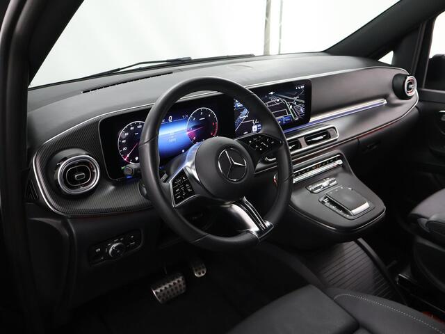 Mercedes-Benz V-KLASSE 300d | XL L3 | AMG | 4-MATIC | Dubbele Cabine | 360 CAMERA | DISTRONIC PLUS | LEDER ZWART "LUGANO" | ALARM | STOELVERWARMING | NAVIGATIE | CARPLAY | ANDROID AUTO | CLIMATE CONTROL | DAB+ | CERTIFIED