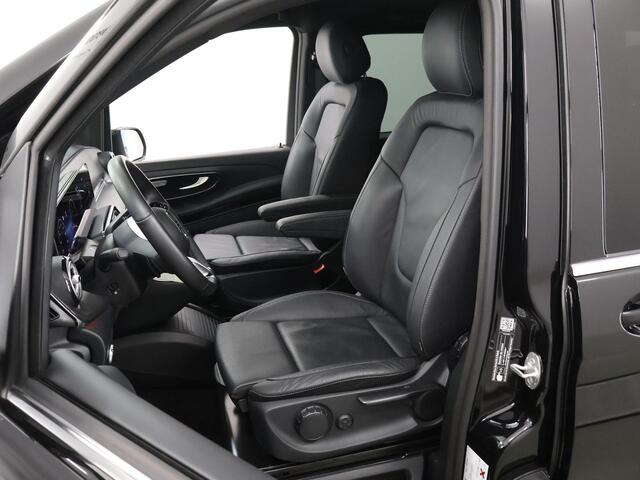 Mercedes-Benz V-KLASSE 300d | XL L3 | AMG | 4-MATIC | Dubbele Cabine | 360 CAMERA | DISTRONIC PLUS | LEDER ZWART "LUGANO" | ALARM | STOELVERWARMING | NAVIGATIE | CARPLAY | ANDROID AUTO | CLIMATE CONTROL | DAB+ | CERTIFIED