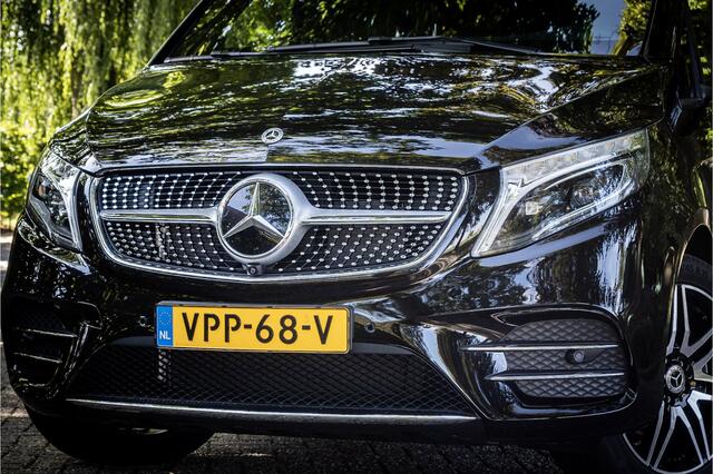 Mercedes-Benz V-KLASSE 300d 4-MATIC Extra Lang L3 DC AMG Line Edition Luchtvering Stoelventilatie Burmester Elektrische Deuren