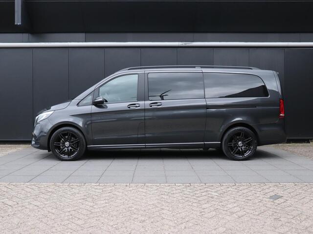 Mercedes-Benz V-KLASSE 250d 4-MATIC Extra Lang DC Avantgarde | LEDER | LED | DUBBEL CABINE | 2X SCHUIFDEUR | NAVIGATIE | STOELVERW. | CAMERA | NAVI |