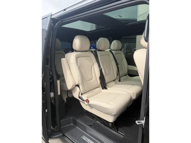 Mercedes-Benz V-KLASSE 300 L2 Avantgarde ***BENZINE*** Leer-Elektr.schuifd.-Pano-ACC-360-19"-Stoel/stuur verw.