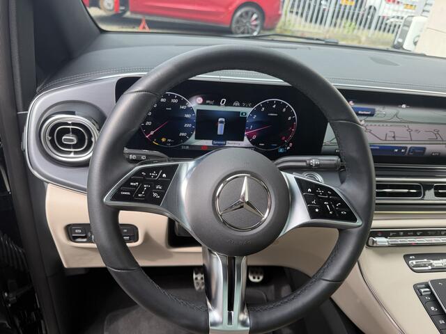 Mercedes-Benz V-KLASSE 300 L2 Avantgarde ***BENZINE*** Leer-Elektr.schuifd.-Pano-ACC-360-19"-Stoel/stuur verw.