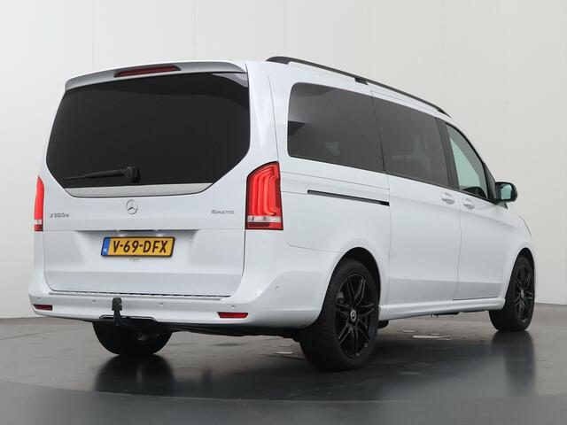 Mercedes-Benz V-KLASSE 300d | L2 Lang | 4-MATIC | Dubbele Cabine | Burmester | MBUX Navigatie | Standkachel | Dodehoekassistent | Night-pakket | Distronic Plus | 360° Camera | Schuifdeur L+R Elektrisch | Trekhaak | Certified