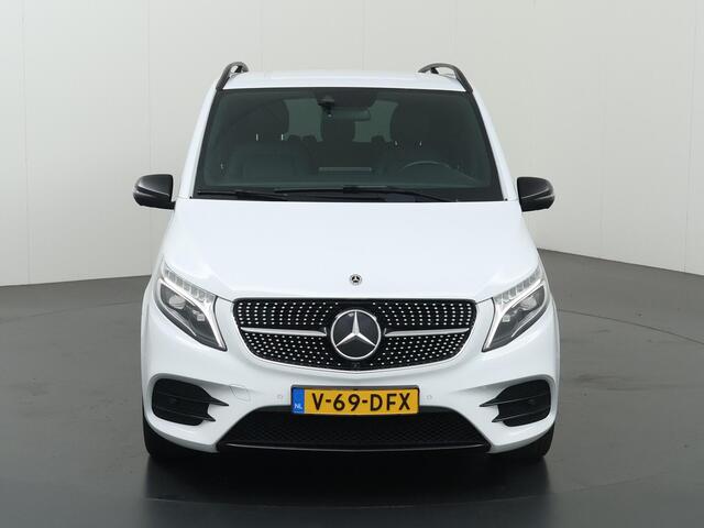 Mercedes-Benz V-KLASSE 300d | L2 Lang | 4-MATIC | Dubbele Cabine | Burmester | MBUX Navigatie | Standkachel | Dodehoekassistent | Night-pakket | Distronic Plus | 360° Camera | Schuifdeur L+R Elektrisch | Trekhaak | Certified