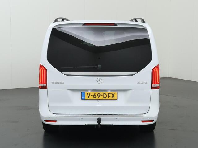 Mercedes-Benz V-KLASSE 300d | L2 Lang | 4-MATIC | Dubbele Cabine | Burmester | MBUX Navigatie | Standkachel | Dodehoekassistent | Night-pakket | Distronic Plus | 360° Camera | Schuifdeur L+R Elektrisch | Trekhaak | Certified