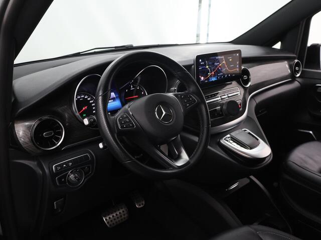 Mercedes-Benz V-KLASSE 300d | L2 Lang | 4-MATIC | Dubbele Cabine | Burmester | MBUX Navigatie | Standkachel | Dodehoekassistent | Night-pakket | Distronic Plus | 360° Camera | Schuifdeur L+R Elektrisch | Trekhaak | Certified