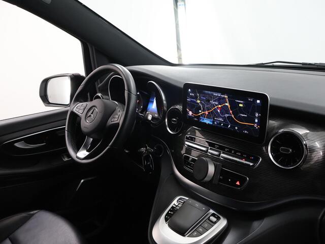 Mercedes-Benz V-KLASSE 300d | L2 Lang | 4-MATIC | Dubbele Cabine | Burmester | MBUX Navigatie | Standkachel | Dodehoekassistent | Night-pakket | Distronic Plus | 360° Camera | Schuifdeur L+R Elektrisch | Trekhaak | Certified