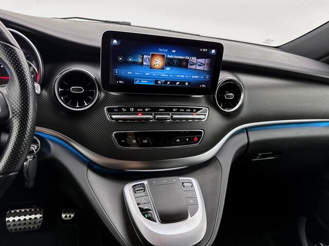 Mercedes-Benz V-KLASSE 300d Extra Lang DC Avantgarde Edition AMG Elektr schuifdeuren Burmester audio Leder Dubbele cabine 360 camera Adaptieve cruisecontrol