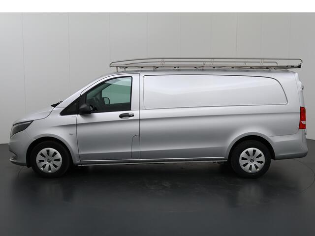 Mercedes-Benz VITO 114 CDI Aut. | L3 XL | Imperiaal | Airco | Cruise Control | 3-zits | Navigatie | Parkeercamera | Achterdeuren | Trekhaak | Certified