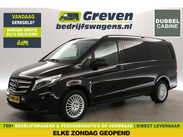 Mercedes-Benz VITO 116 CDI Lang | Dubbele Cabine | 5 Persoons | 164PK Automaat Airco Camera Cruise LED Navi PDC 17"LMV