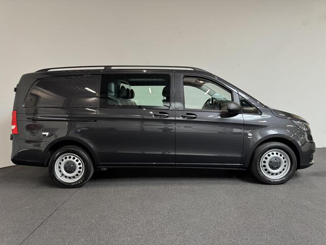 Mercedes-Benz VITO 114 CDI Lang Dubbele Cabine Automaat Airco Navigatie -App connect Bluetooth Parkeersensoren 6-zits