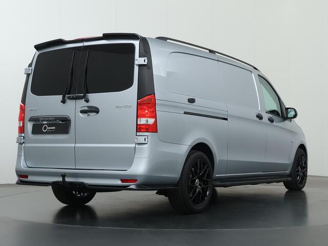 Mercedes-Benz VITO 119 CDI XL L3 Pro | EDITION | DUBBELE SCHUIFDEUR | MBUX | 270° Deuren | 2500 KG Trekhaak | Spoilerpakket | LM Velgen | 2-zits | Treeplanken | Comfort-stoelen | LED Koplampen | Certified
