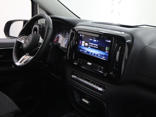 Mercedes-Benz VITO 119 CDI XL L3 Pro | EDITION | DUBBELE SCHUIFDEUR | MBUX | 270° Deuren | 2500 KG Trekhaak | Spoilerpakket | LM Velgen | 2-zits | Treeplanken | Comfort-stoelen | LED Koplampen | Certified