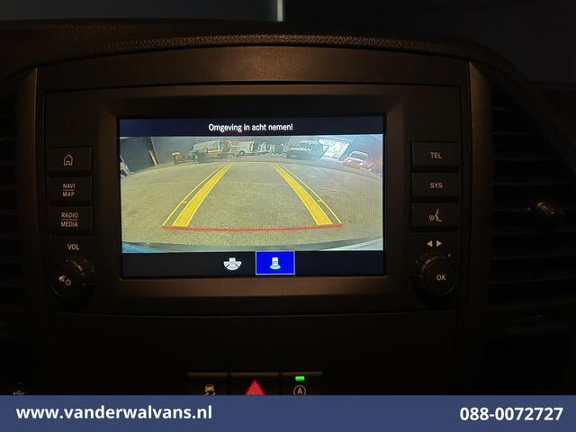 Mercedes-Benz VITO 116 CDI 164pk L2H1 Euro6 Airco | Camera | Apple Carplay | Android Auto | Cruisecontrol Stoelverwarming, Parkeersensoren, Bijrijdersbank