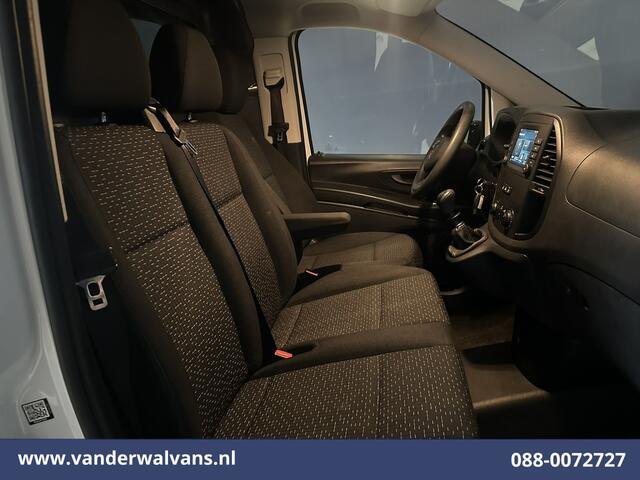 Mercedes-Benz VITO 116 CDI 164pk L2H1 Euro6 Airco | Camera | Apple Carplay | Android Auto | Cruisecontrol Stoelverwarming, Parkeersensoren, Bijrijdersbank