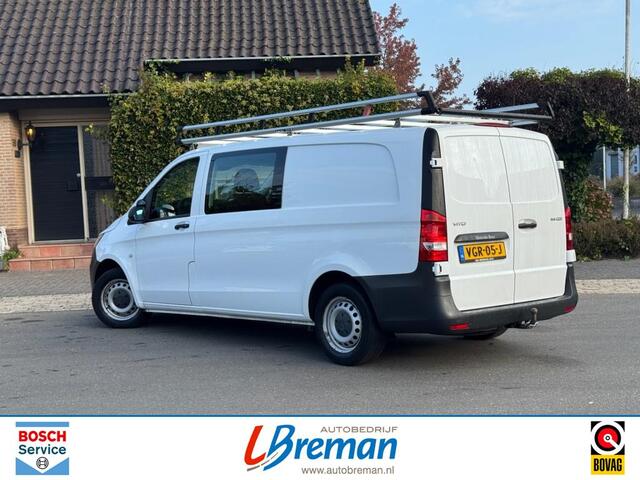 Mercedes-Benz VITO 114 CDI Dubbel Cabine Comfort L3 Automaat Clima trekhaak achterdeuren