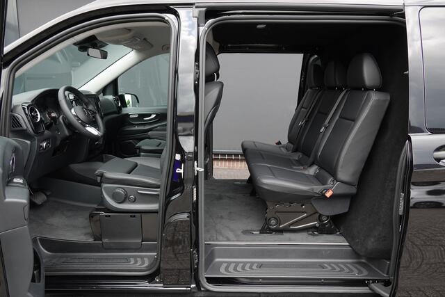 Mercedes-Benz VITO 119Cdi 190Pk 9G-Tronic Aut. | Dubbele Cabine | Mixto Pro | Extra lang | 2x Schuifdeur | Achteruitrijcamera | Afneembare trekhaak | Spoilerpack | Rode remzadels | 20''