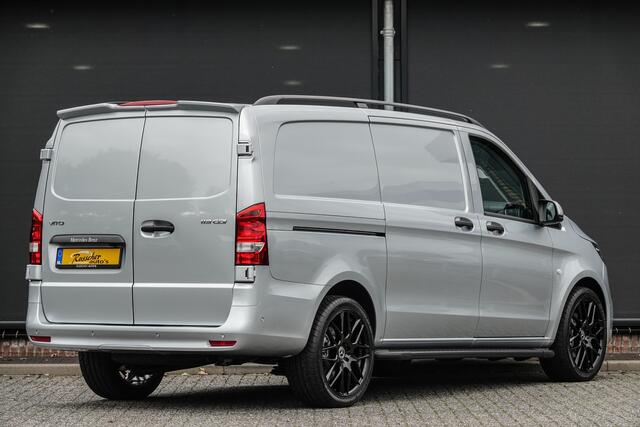 Mercedes-Benz VITO 119Cdi 190Pk 9G-Tronic Aut. | Select | Lang | 360° Camera | 2xSchuifdeur | Treeplanken | 20'' | Hightec Zilver | Nieuw Model