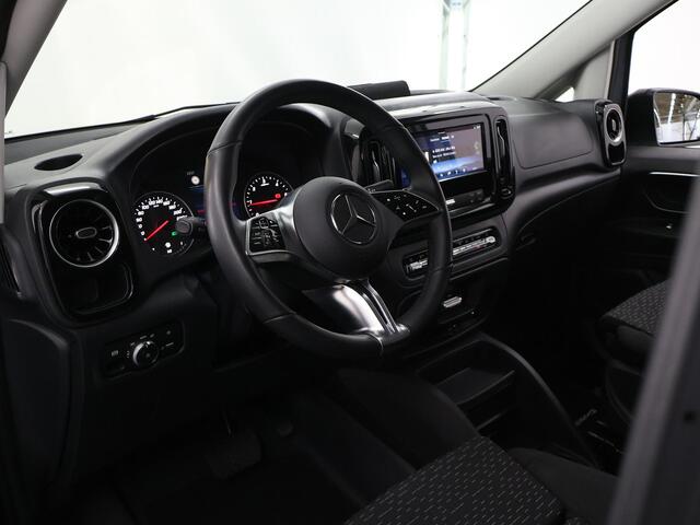 Mercedes-Benz VITO 119 L3 XL Pro | Aut. | Edition | Dubbele Cabine MULTI-BEAM LED | ACHTERUITRIJCAMERA | 2500 KG AHW TREKHAAK | ACHTERDEUREN | 2X ZIJSCHUIFDEUR | CRUISE CONTROL | STOEL - STOEL | METALLIC