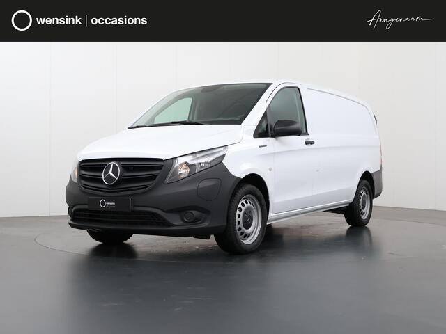 Mercedes-Benz VITO eVito 66 kWh | L2 | AUT. | AIRCO | STOELVERWARMING | BIJRIJDERSBANK | ACHTERDEUREN | 284 WLTP | LEREN STUURWIEL | MULTIFUCTIONEEL STUURWIEL | DAB+ | CHROOM INTERIEUR PAKKET | REGENSENSOR