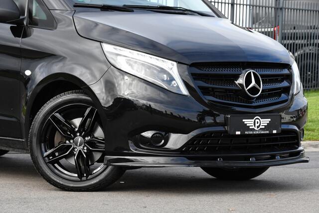 Mercedes-Benz VITO 119 CDI L2 DC Black Edition Camera, Cruise, LED, Carplay, Automaat, Stoelverwarming, 190pk, Trekhaak, Uniek!