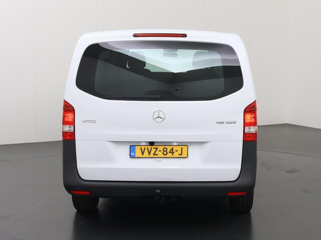 Mercedes-Benz VITO 116 CDI | Aut. | Lang L2 | Schuifdeur L+R | Navigatie | Parkeercamera | Stoelverwarming | Cruise Control | Trekhaak | Climate Control | 2-zits | 2500KG. AHW | Certified |