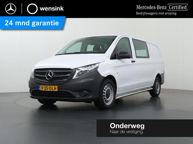 Mercedes-Benz VITO 116 CDI Extra Lang | Dubbel Cabine ¤57.995,- | Sidebars | LED | Trekhaak |