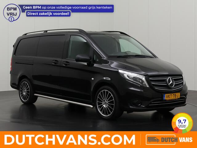 Mercedes-Benz VITO 114CDI 9G-Tronic Lang Exclusive | Led | Achterdeuren | Multimedia | Camera | 3-Persoons | Trekhaak