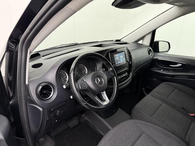 Mercedes-Benz VITO 114CDI 9G-Tronic Lang Exclusive | Led | Achterdeuren | Multimedia | Camera | 3-Persoons | Trekhaak
