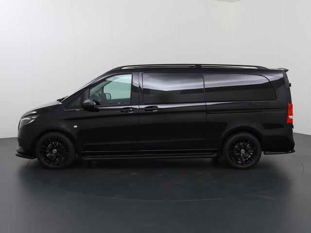 Mercedes-Benz VITO 119 CDI XL L3 Pro | Dubbele Cabine | EDITION | MULTI-BEAM LED | ACHTERUITRIJCAMERA | 2500 KG AHW TREKHAAK | ACHTERDEUREN | 2X ZIJSCHUIFDEUR | CRUISE CONTROL | STOEL - STOEL | METALLIC