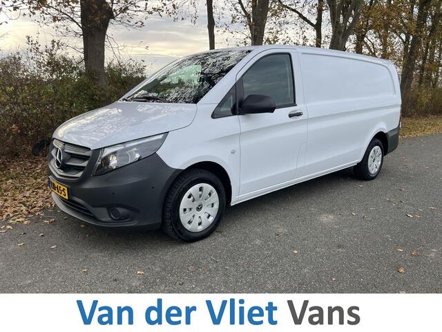 Mercedes-Benz VITO 116 CDI 164pk E6 XL Extra Lang BPM Vrij! Lease ¤421 /m, Airco, Navi+Camera, Trekhaak, PDC V+A, Onderhoudshistorie aanwezig